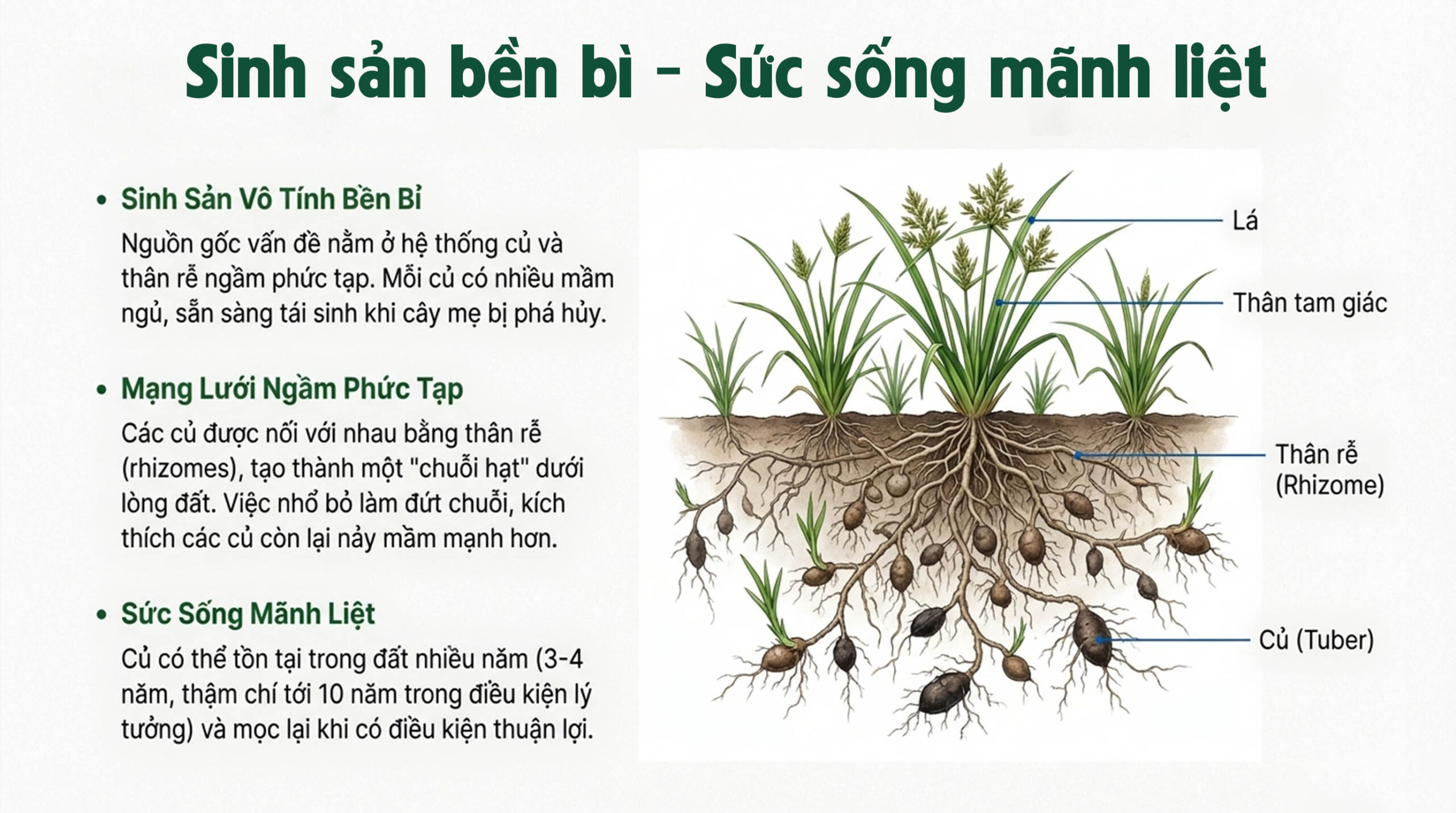 Thuốc diệt cỏ gấu tận gốc Halo Plus - Cỏ gấu 1