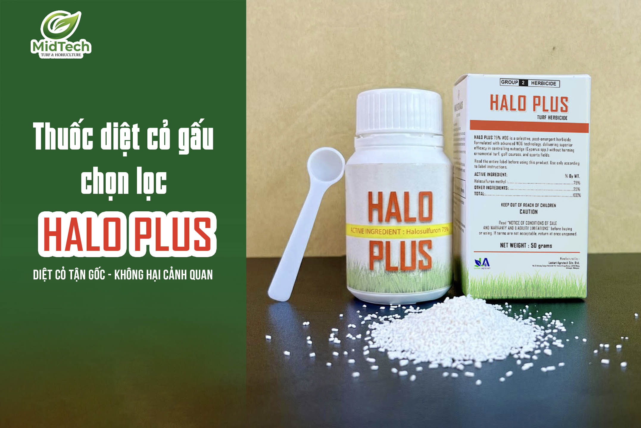 Thuốc diệt cỏ gấu chọn lọc HALO PLUS - Banner Website Thuốc diệt cỏ gấu chọn lọc HALO PLUS - Banner Website