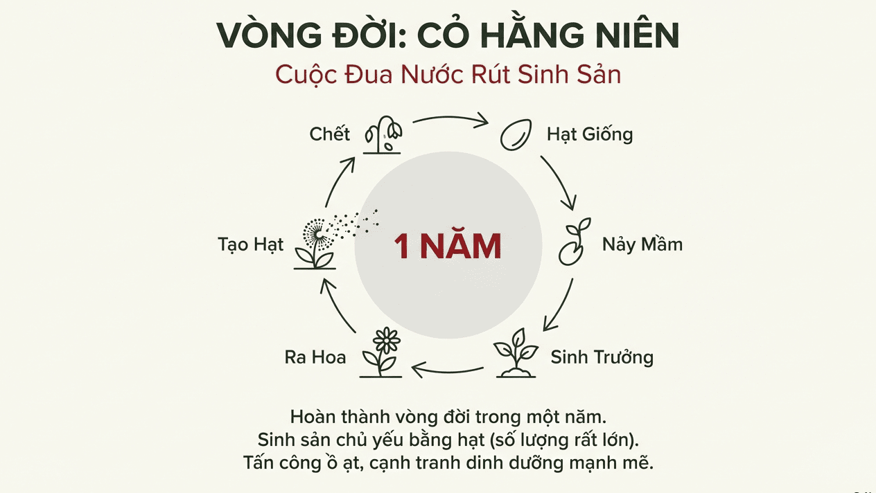 Horizon WG diệt được loại cỏ dại lá rộng nào - Cỏ hằng niên