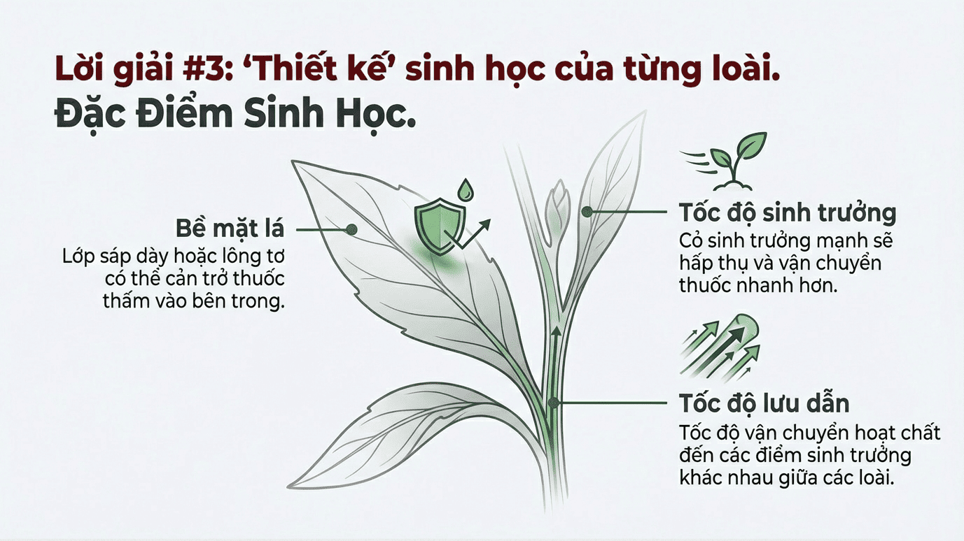 Horizon WG diệt được loại cỏ dại lá rộng nào - Đặc điểm sinh học