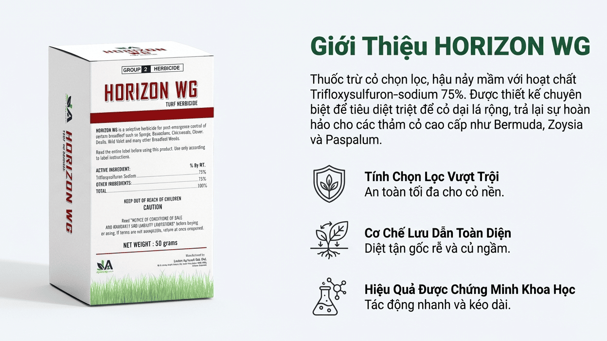 Thuốc diệt cỏ lá rộng Horizon WG là gì ? Thuốc diệt cỏ lá rộng Horizon WG là gì ?