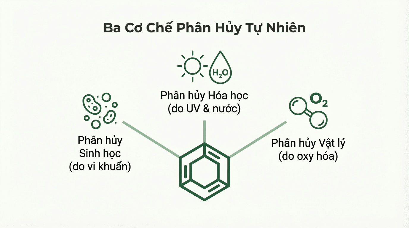 Tác động đến Môi trường - Cơ chế phân hủy