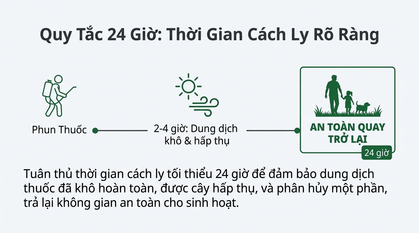 HORIZON WG có an toàn không cho người và vật nuôi - Thời Gian Cách Ly (PHI) 1