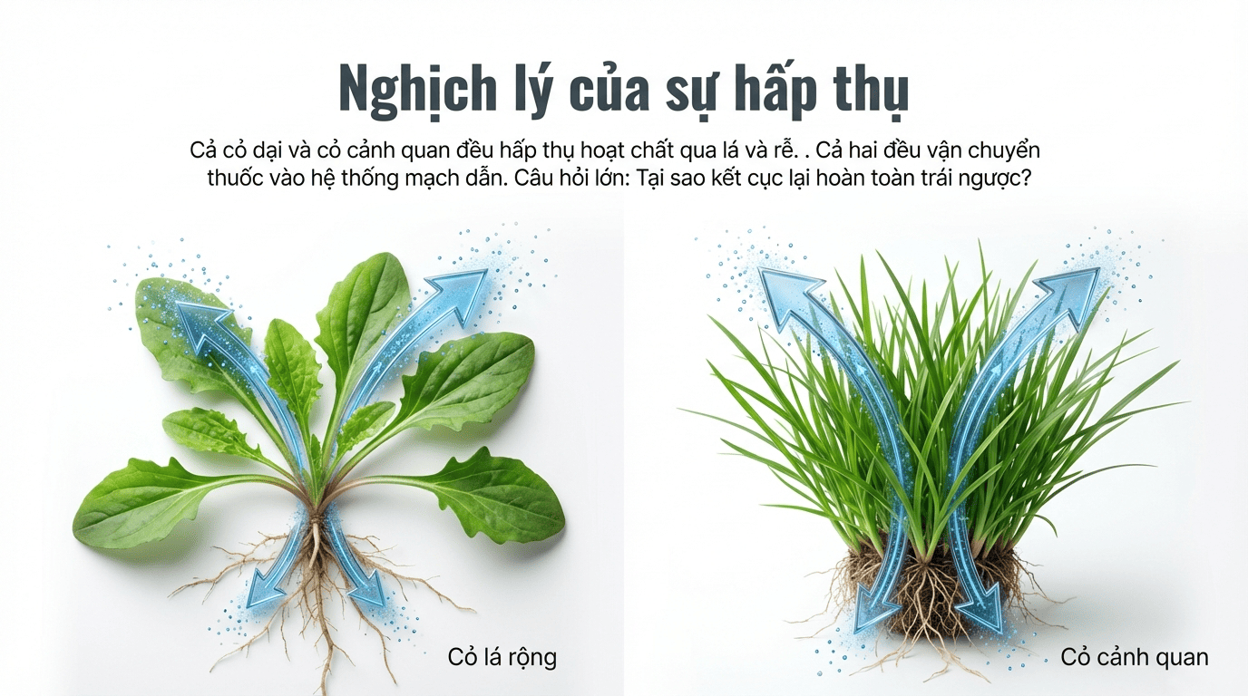 Vì sao thuốc diệt cỏ lá rộng chọn lọc HORIZON WG không gây hại cỏ cảnh quan 8